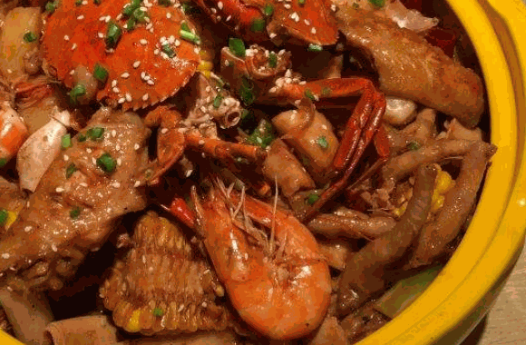 金海家肉蟹煲