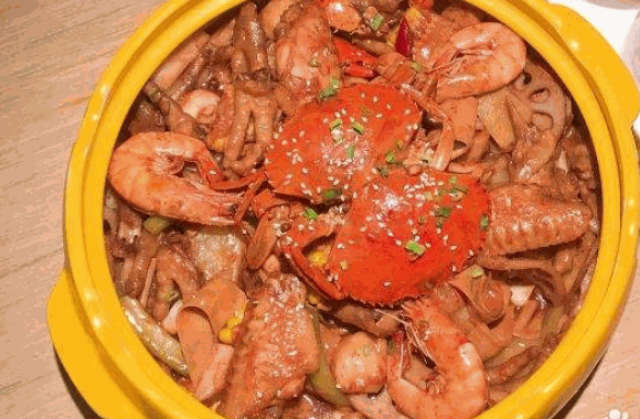 金海家肉蟹煲