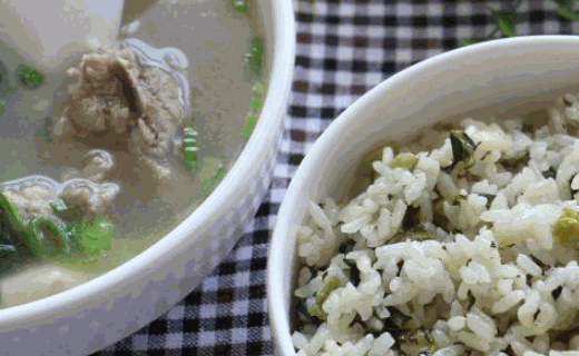 菜飯骨頭湯
