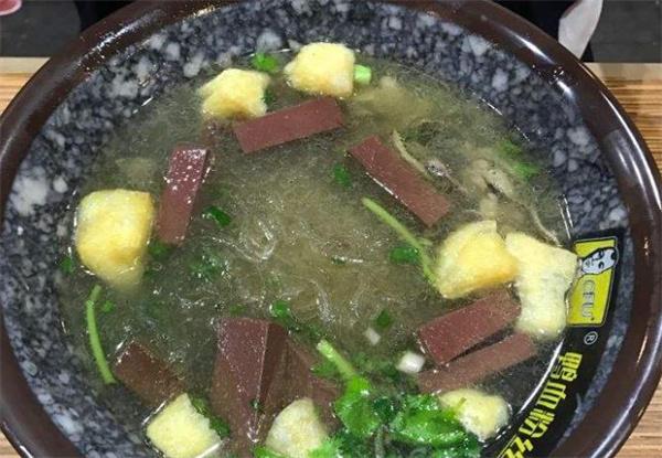 口福記鴨血粉絲湯