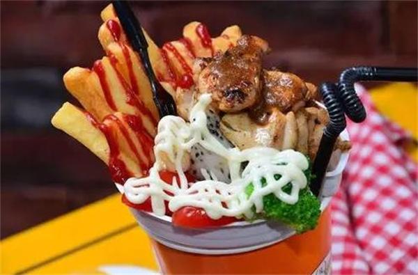 牛排小食牛排杯