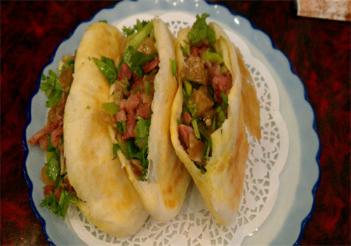 甜沫肉火燒