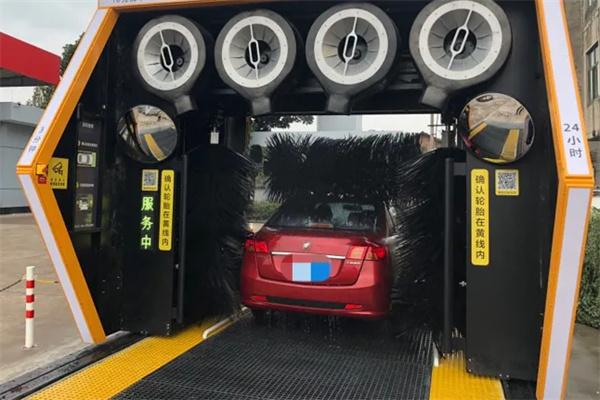 旺駕人工智能洗車加盟