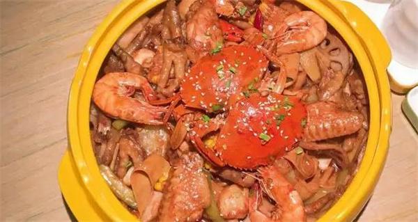 金海家肉蟹煲