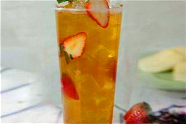 葉半花奶茶
