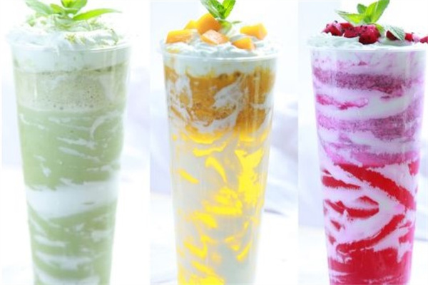 冰蜜雪城飲品
