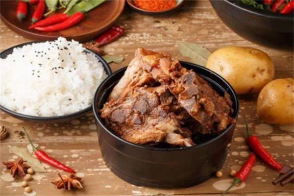 辣骨飯