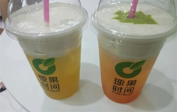 趣果時(shí)間奶茶