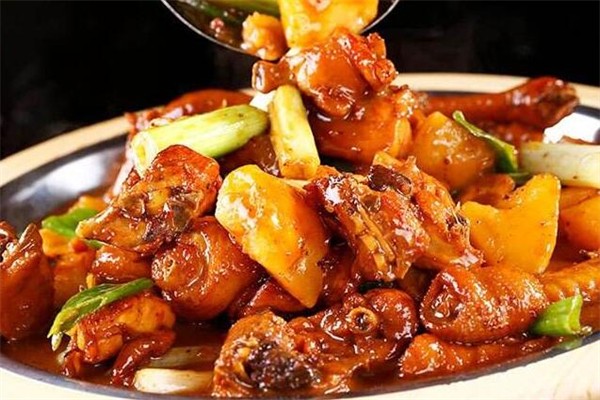 西部現(xiàn)炒大盤雞