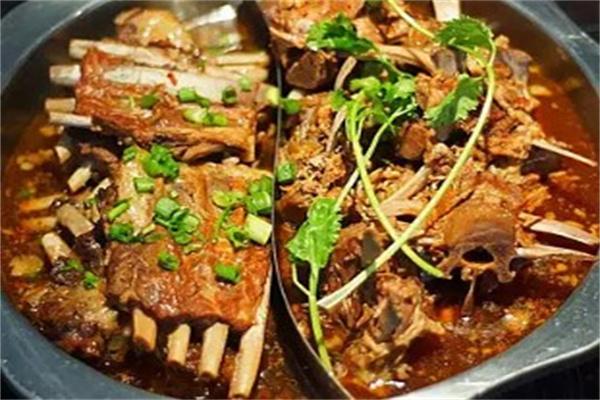 銅鍋涮肉羊蝎子火鍋加盟