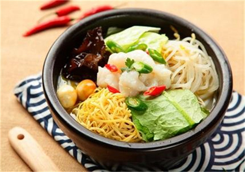 合聚緣米線加盟