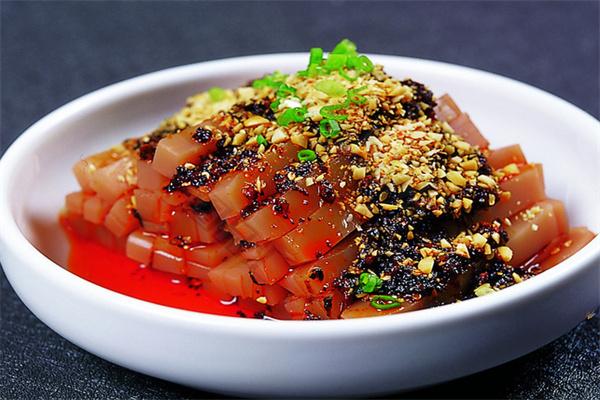 紫匣脆餅夾涼粉加盟