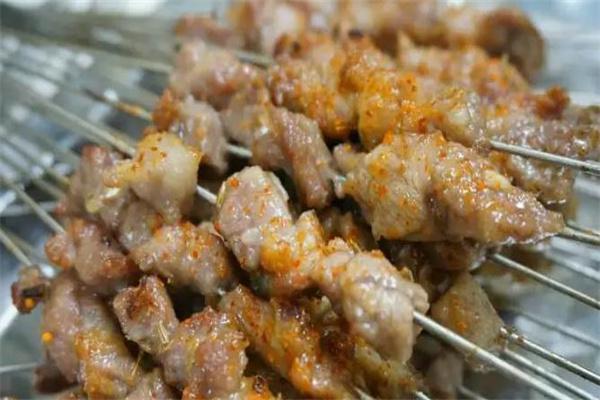 蒙古大營烤羊肉串