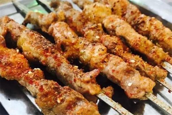 蒙古大營烤羊肉串