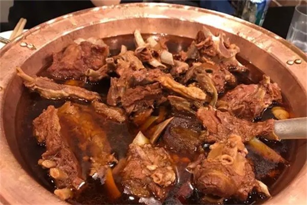 清真城一鍋羊蝎子涮肉加盟