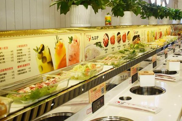 食尚旋轉(zhuǎn)小火鍋