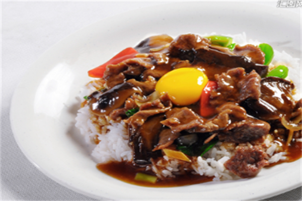 畢記老字號(hào)牛肉干飯