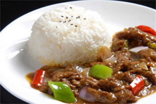 畢記老字號(hào)牛肉干飯
