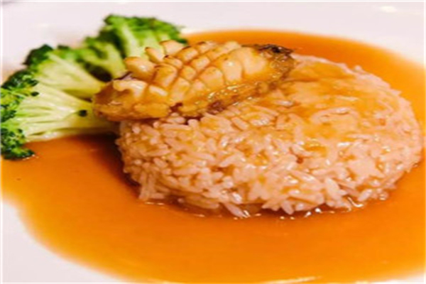 畈的小屋鮑魚撈飯