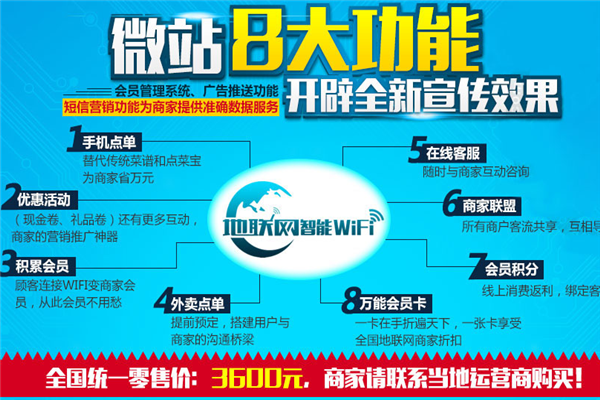 地聯(lián)網(wǎng)智能wifi