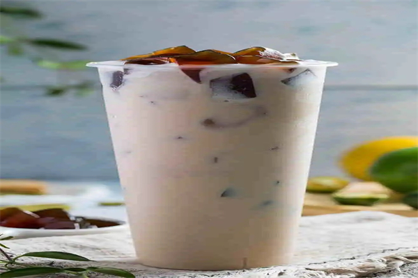 付小桃奶茶