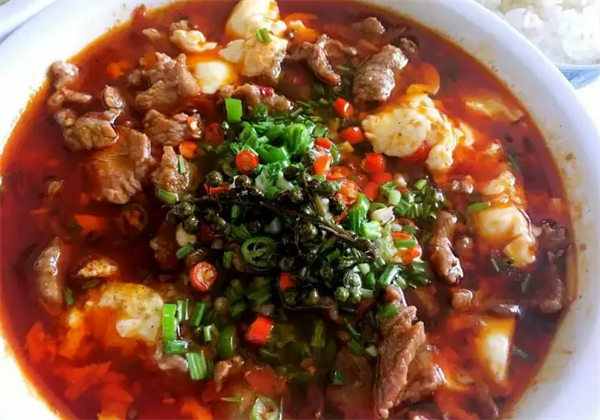 豆花牛肉