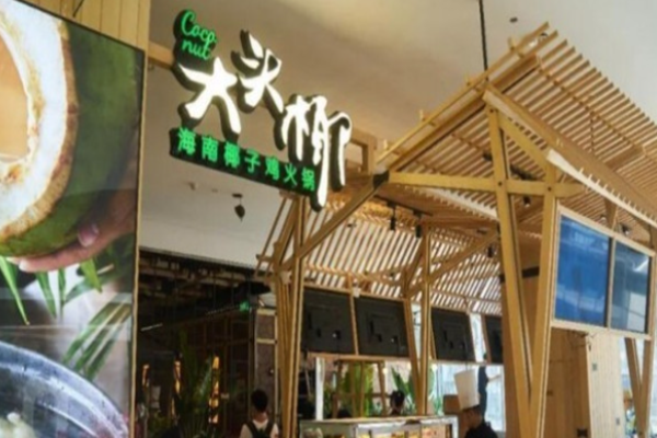 大頭椰椰子雞