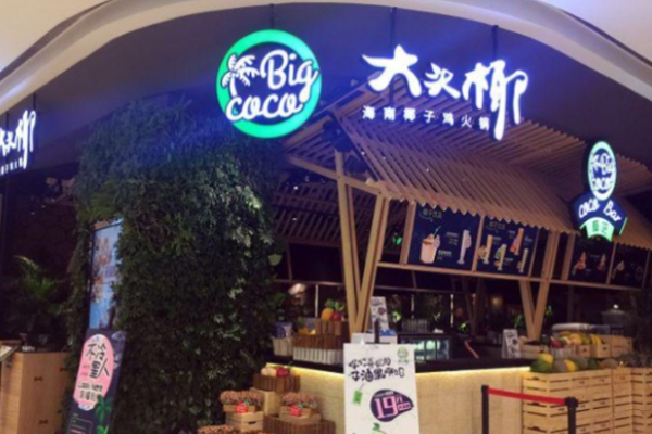 大頭椰椰子雞