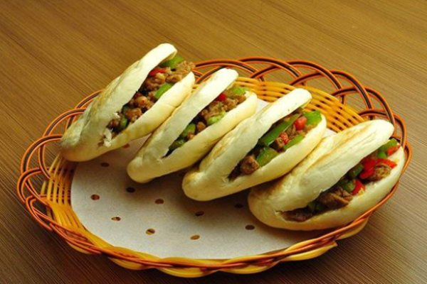 潮饃肉夾饃