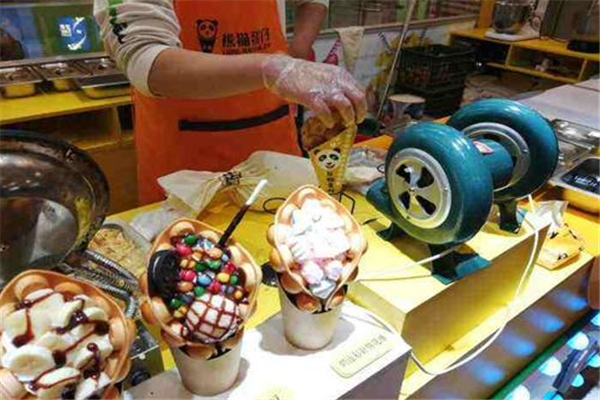 熊貓蛋仔冰淇淋加盟