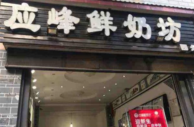 應(yīng)峰鮮奶坊加盟