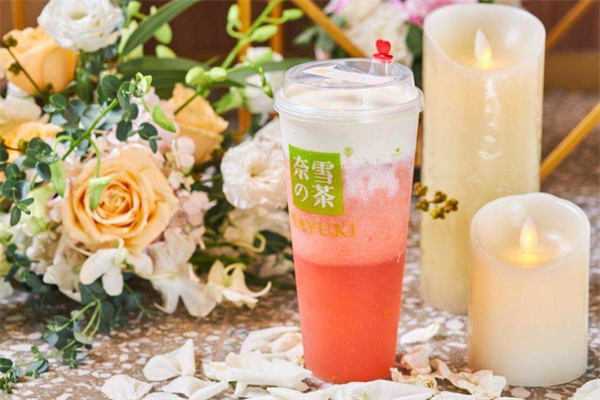 奈雪の茶茶飲加盟