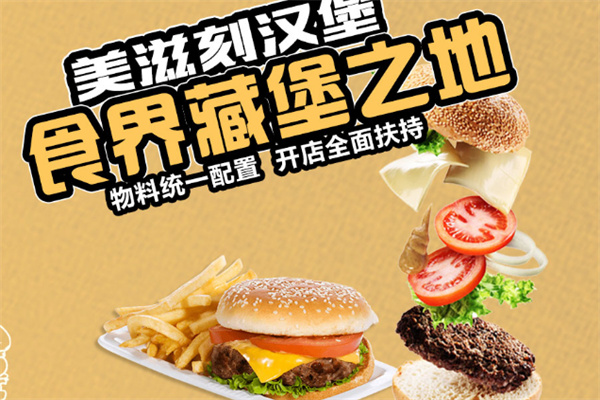 美滋刻炸雞漢堡