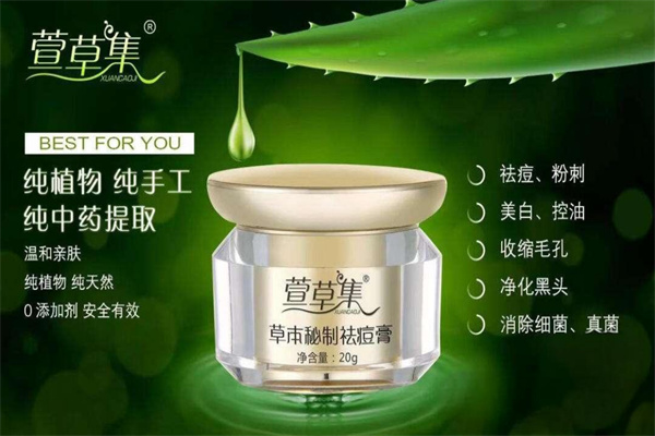 萱草集護(hù)膚品加盟