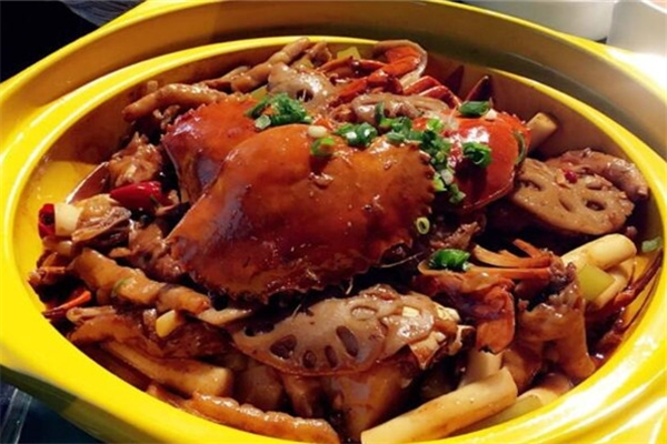嘎子肉蟹煲加盟