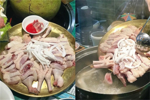 三個椰子一只雞