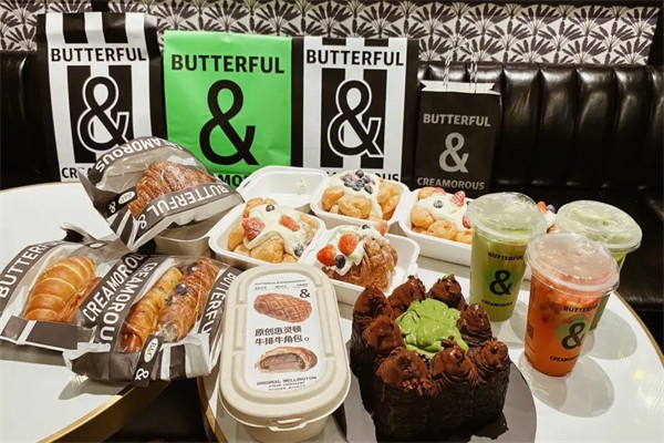 BUTTERFUL&CREAMOROUS面包加盟