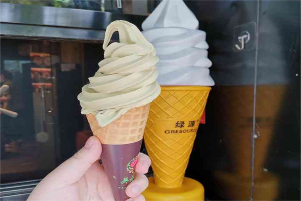 吳裕泰圓筒冰淇淋