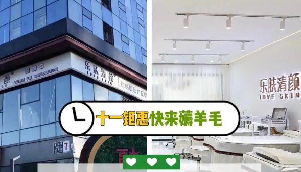 樂(lè)膚清顏皮膚管理加盟