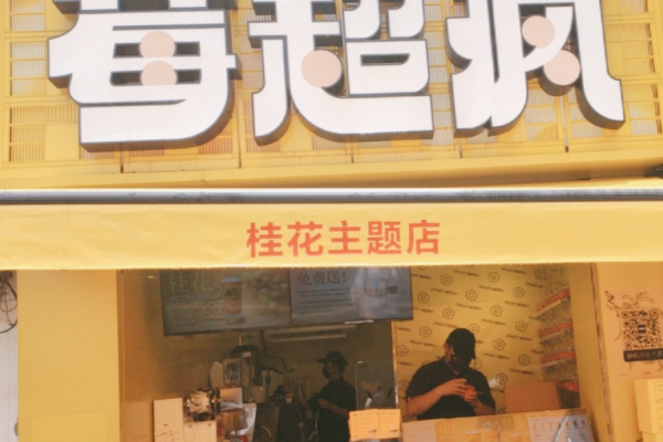 莓超瘋奶茶加盟