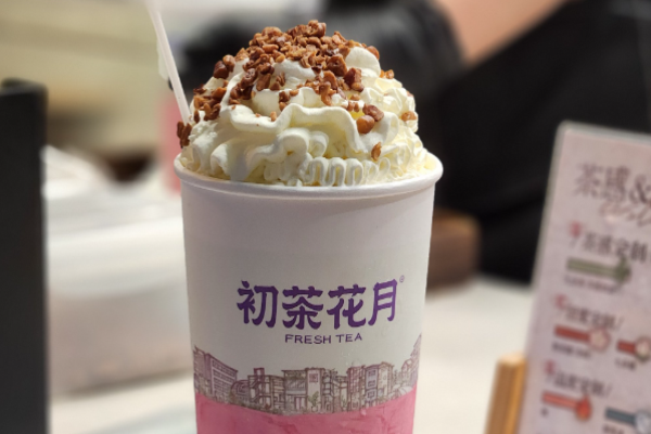 初茶花月鮮奶茶加盟