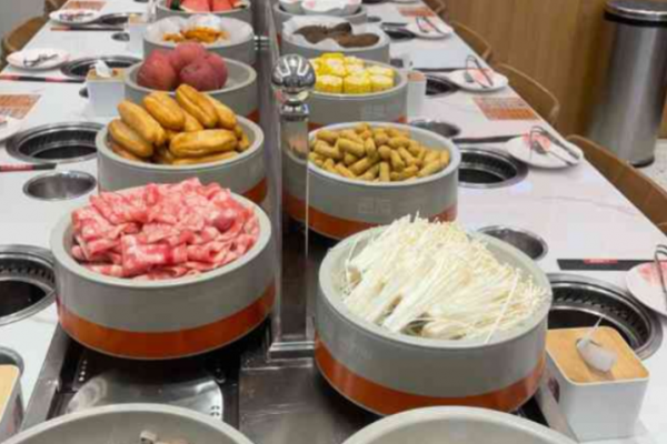 密友回轉(zhuǎn)自助火鍋加盟