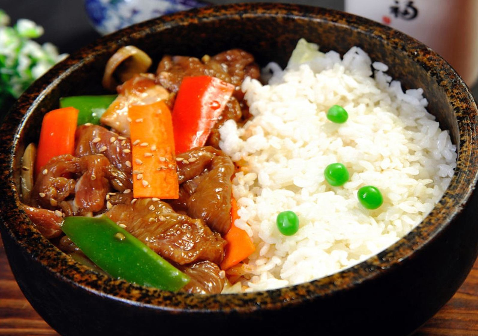 飯米粒拌飯